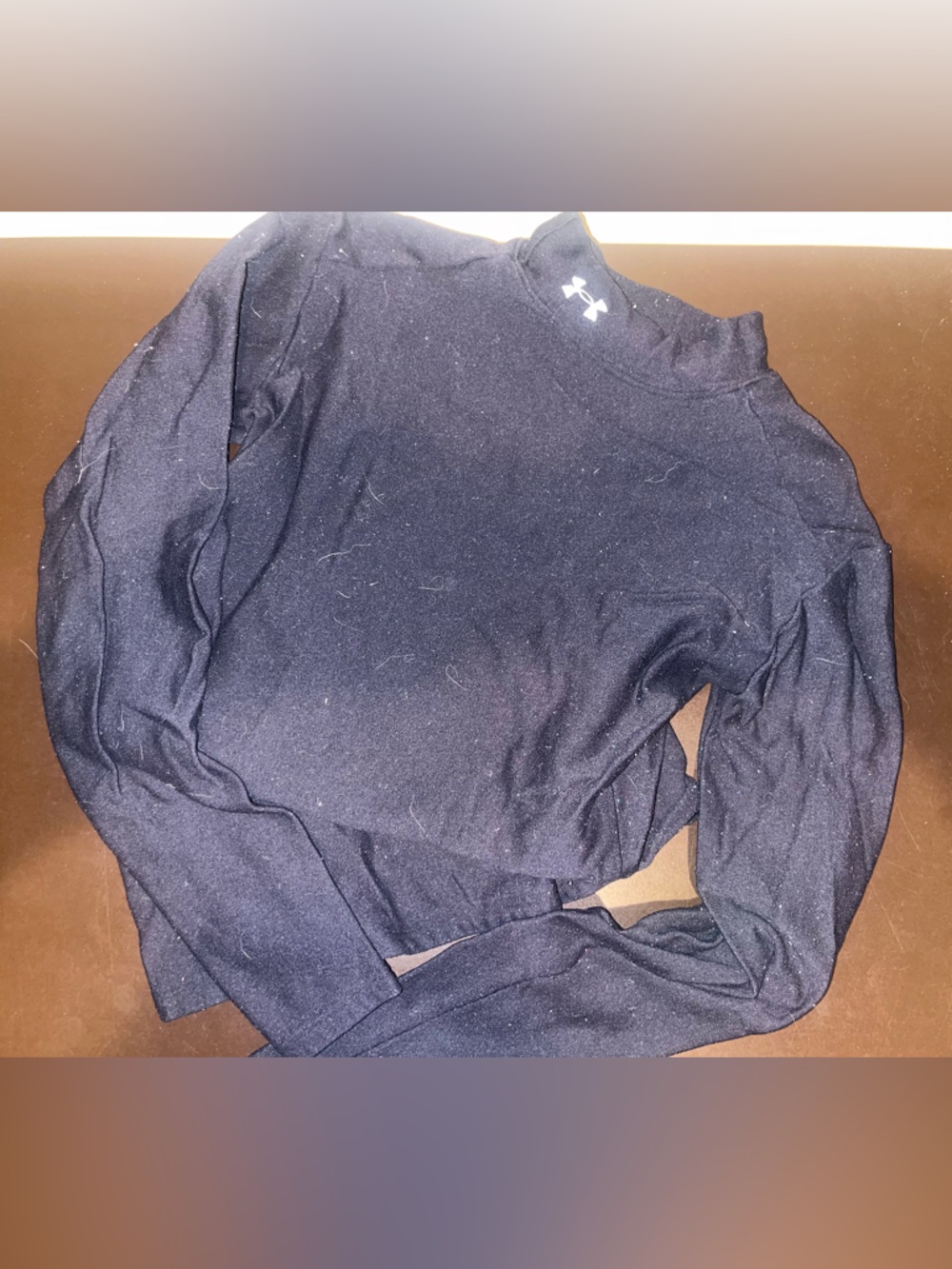 Under Armour Black Performance Long Sleeve Shirt